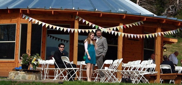 Wedding for 50 at Pondview cabin